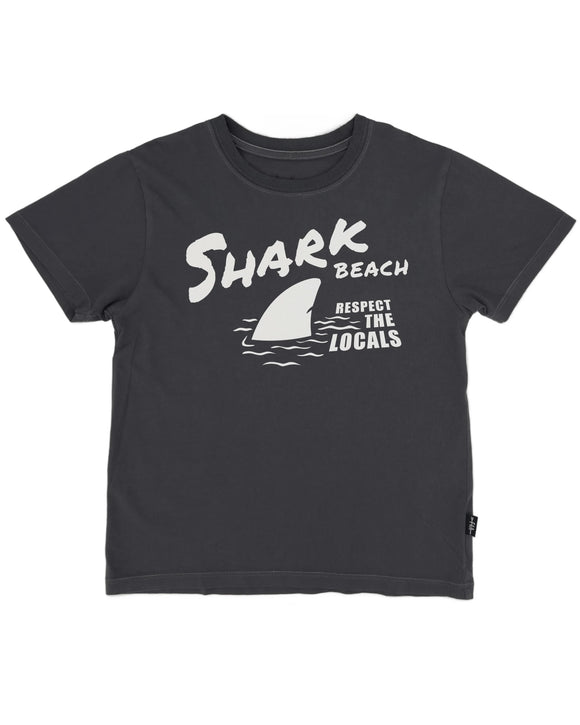 Feather 4 Arrow Shark Beach Vintage Tee - Lava Rock