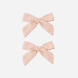 Rylee and Cru Bows, Set Of 2 || Blush