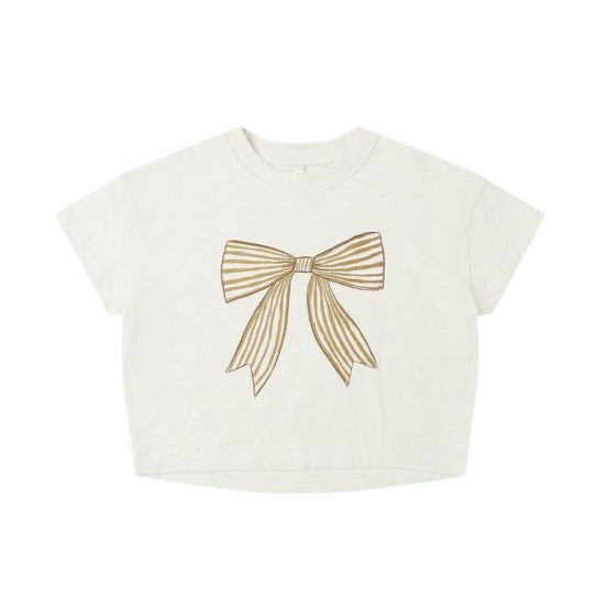 Rylee and Cru Boxy Tee || Bow
