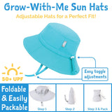 JAN & JUL Water Repellent Bucket Hats | Pink Ice Cream