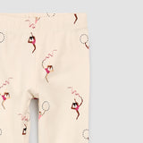 Miles the Label Gymnast Print on Birch Leggings