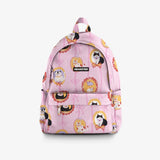 Headster Kitty Charm 20L Backpack - Smart Pink