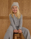 Rylee and Cru Long Sleeve Knit Top || Dusty Blue