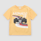 Miles The Label Monaco '78 on Mustard T-Shirt