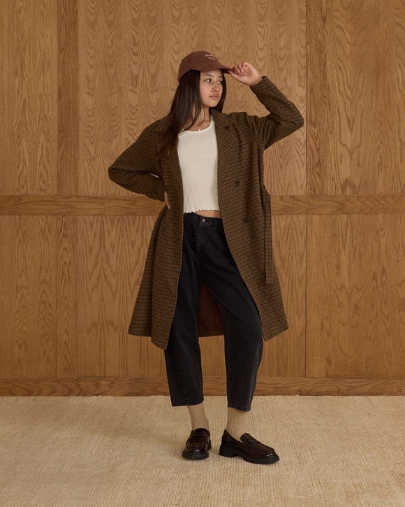 Rylee and Cru Teen Barrel Pant | Washed Black