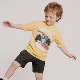 Miles The Label Monaco '78 on Mustard T-Shirt
