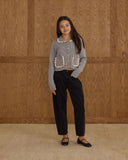 Rylee and Cru Teen Barrel Pant | Washed Black