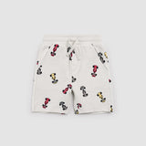 Miles The Label Race Cars on Grey Shorts