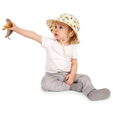 JAN & JUL Gro-With-Me® Little Diggers Cotton Bucket Hat