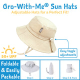 JAN & JUL Gro-With-Me® Little Diggers Cotton Bucket Hat