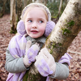 Rockahula Shimmer Sequin Earmuffs Lilac