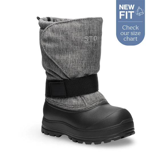 Stonz Trek Kid Winter Boot Heather Grey