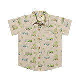 Me & Henry - Maui Campervan Printed Shirt