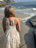Vignette Adele Dress - Orange Floral