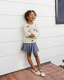 Rylee and Cru Crochet Knit Pullover || Bows