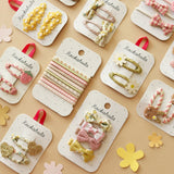 Rockahula Petal Glitter Heart Clips