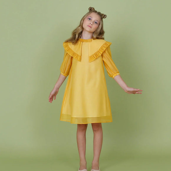 Aisabobo Avery dress - Marigold