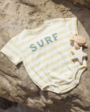 Rylee and Cru Relaxed Bubble Romper || Surf