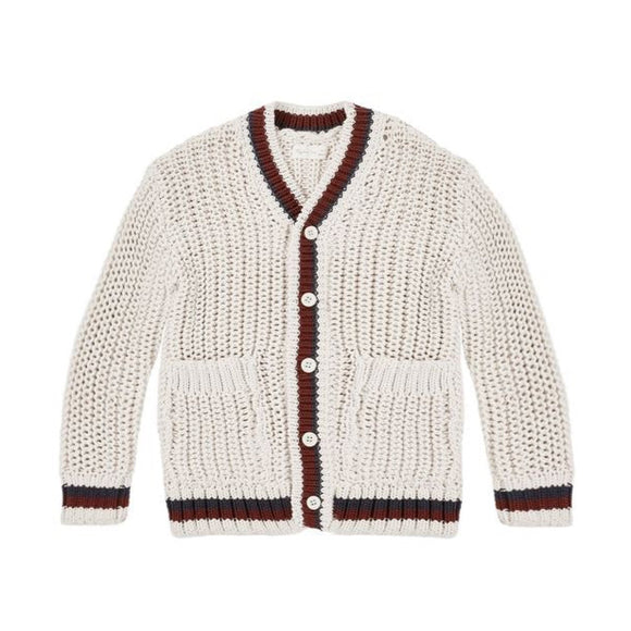 Rylee and Cru Collegiate Cardigan || Natural