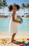 Limeapple - Emmi White Crochet Swim Coverup