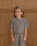 Rylee and Cru Prairie Blouse || Navy Check