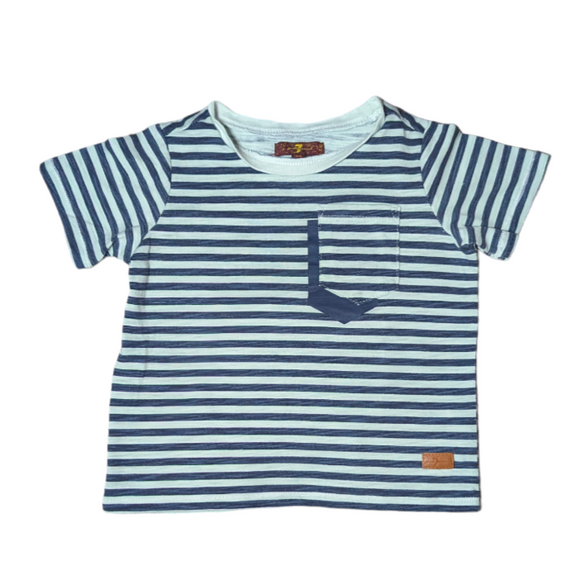 7 For All Mankind Stripe Tee