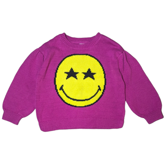 Baby GAP x Smiley World Knit Pullover Sweater