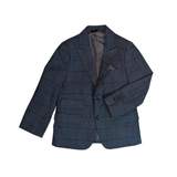 Isaac Mizrahi Check Pattern Suit Set