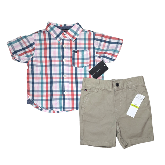Tommy Hilfiger Shirt and Shorts Set