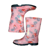 Rose Heart Jelly Rain Boots