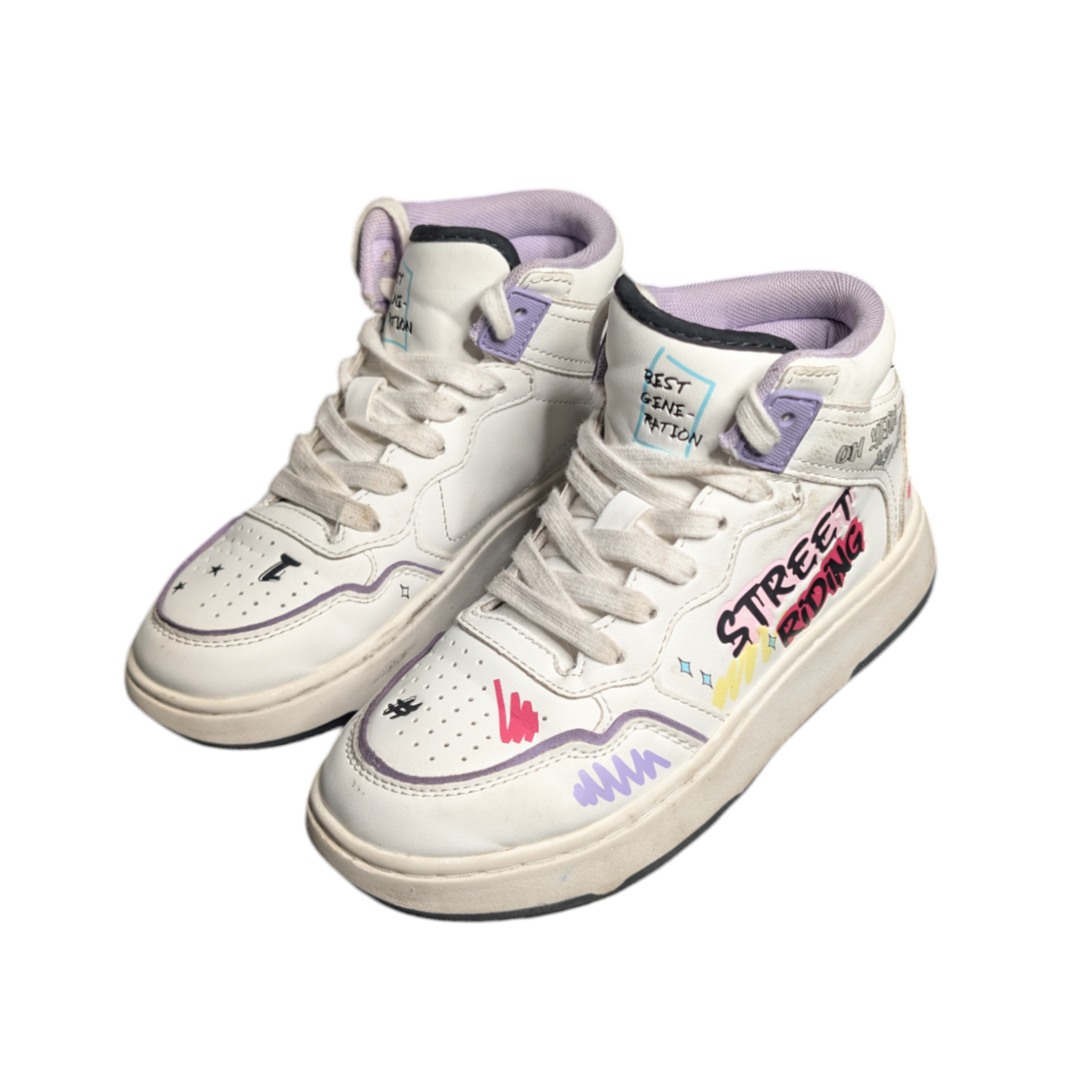 Graffiti sneakers zara discount