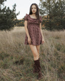 Rylee and Cru Teen Dillon Dress Iris Mulberry