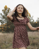 Rylee and Cru Teen Dillon Dress Iris Mulberry