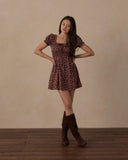 Rylee and Cru Teen Dillon Dress Iris Mulberry