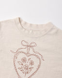 Rylee and Cru Boxy Tee - Heart Locket
