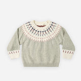 Rylee and Cru Faire Isle Sweater - Sage