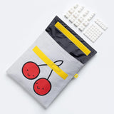 Fluf Flip Snack Bag - Cherries Red