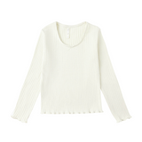 Rylee and Cru Ribbed Long Sleeve || Ivory