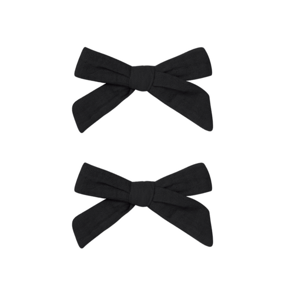 Rylee and Cru Bows, Set of 2 | Black