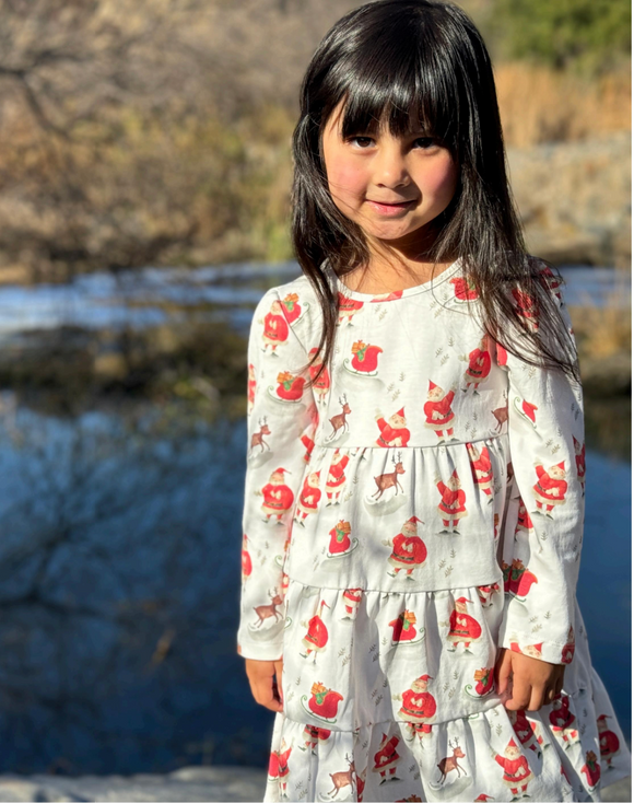Vignette Santa Dress
