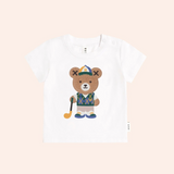 Hux Golfer Hux White Tee
