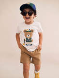 Hux Golfer Hux White Tee