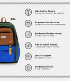 Headster Colourblock 26L Backpack - Horizon