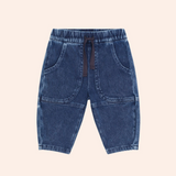 Hux Knit Denim Pocket Pant