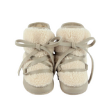 Donsje Inuk Lining Baby Boots - Light Stone