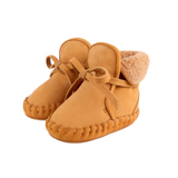 Donsje Jaya Lining Baby Boots - Caramel Nubuck