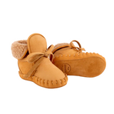 Donsje Jaya Lining Baby Boots - Caramel Nubuck