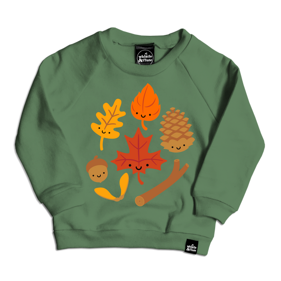 Whistle & Flute Autumn Leaves Sweatshirt