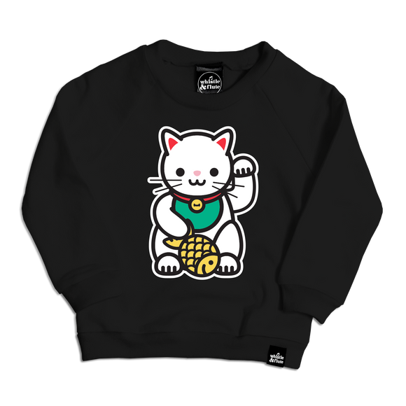 Whistle & Flute Lucky Cat Sweatshirt