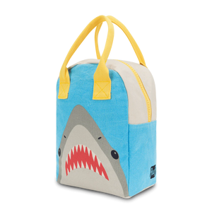Fluf Zipper Lunch Bag - Shark